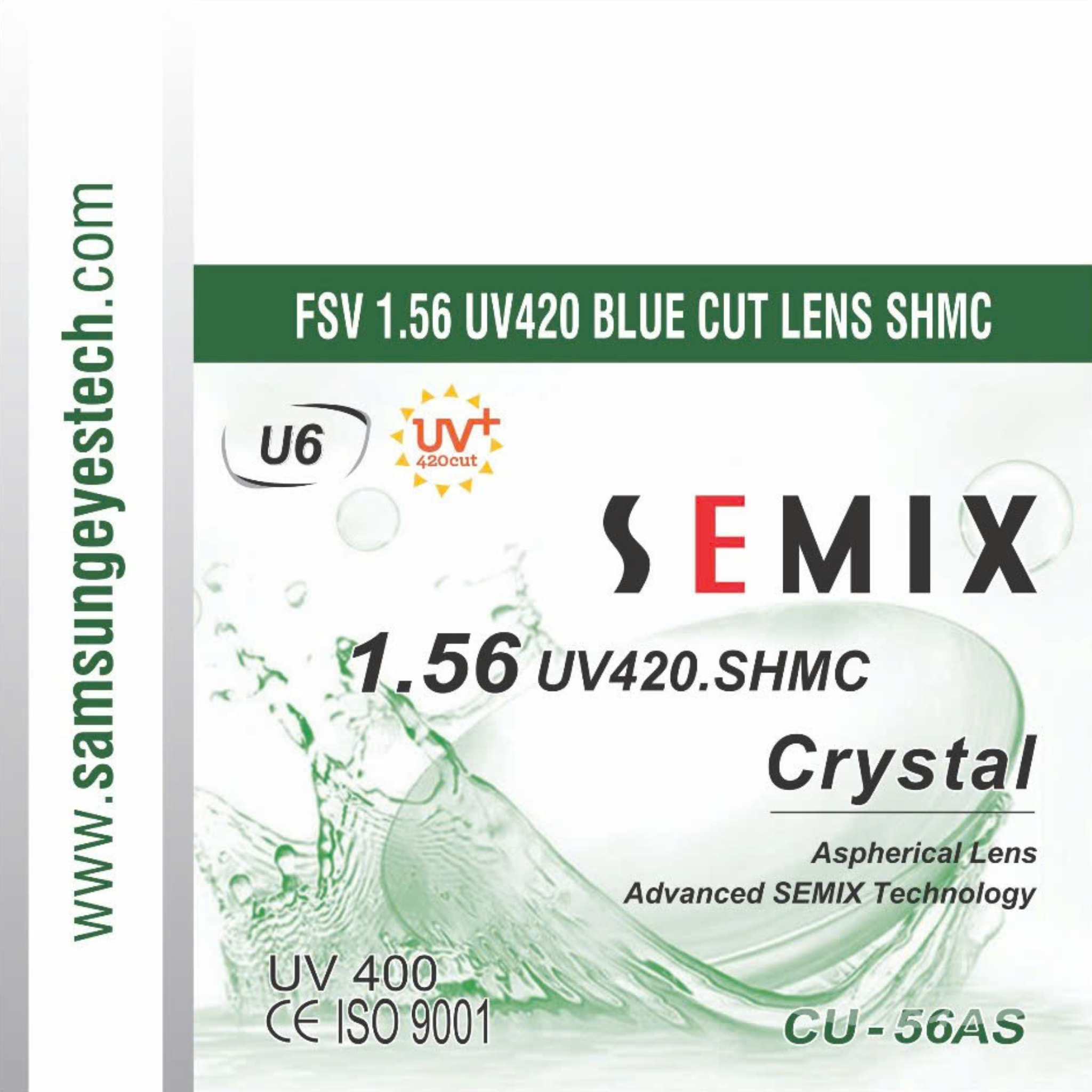 FSV 1.56 UV420 BLUE CUT LENS SHMC