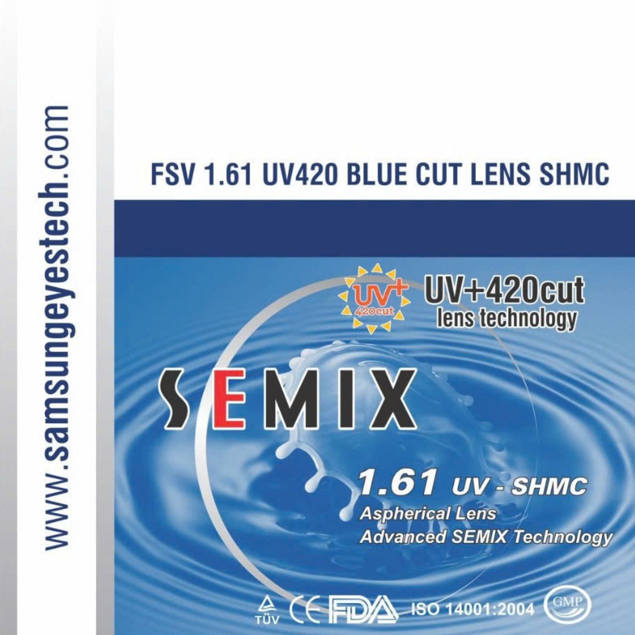 FSV 1.61 UV420 BLUE CUT LENS SHMC