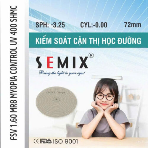 FSV 1.60 MR8 MYOPIA CONTROL UV400 SHMC